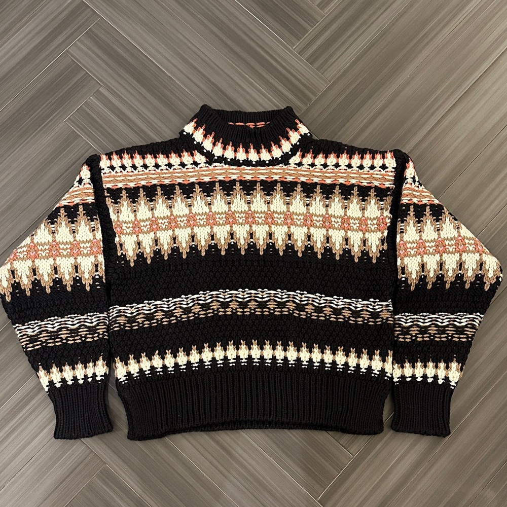 Splendid Henrietta Fair Isle Sweater